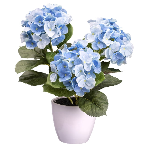 Kaufen blau Hortensie Kunstpflanze deko Blume