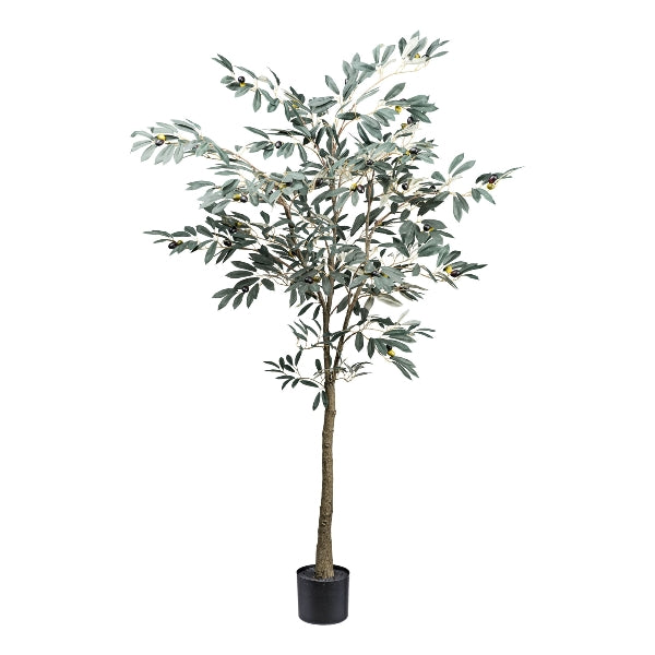 Olivenbaum Kunstpflanze deko - 0
