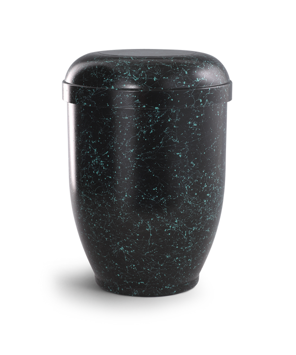 Urna Völsing material natural satinado por pulverización