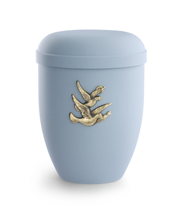 Völsig classic natural fabric urn velvet tone