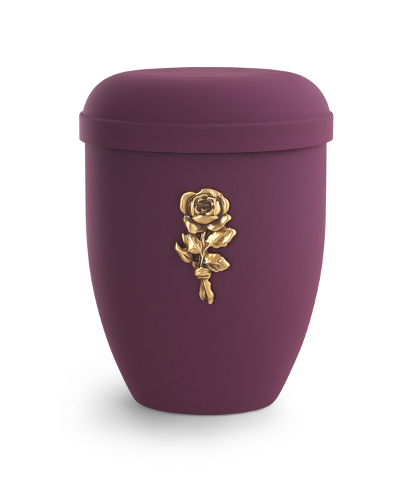 Völsig classic natural fabric urn velvet tone