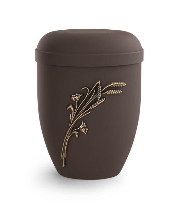 Völsig classic natural fabric urn velvet tone