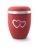 Völsing klassische Naturstoff Urne Herzen-4