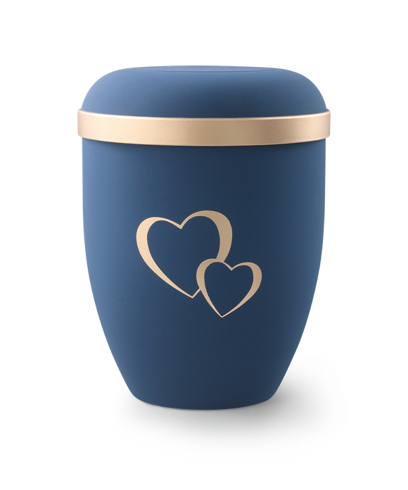 Völsing klassische Naturstoff Urne Herzen