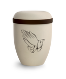 Völsing classic natural fabric urn cream-6