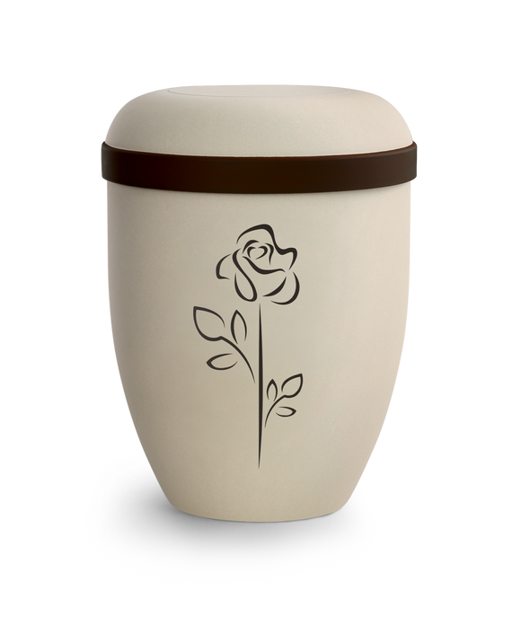 Völsing classic natural fabric urn cream