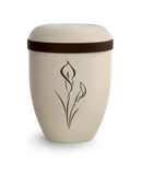 Völsing classic natural fabric urn cream-2