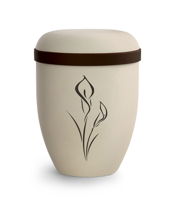 Völsing classic natural fabric urn cream - 0