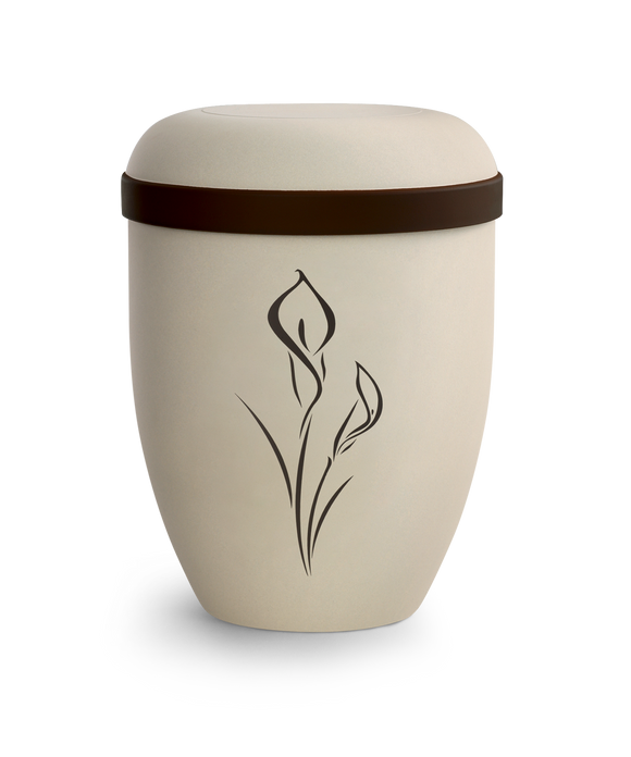 Völsing classic natural fabric urn cream