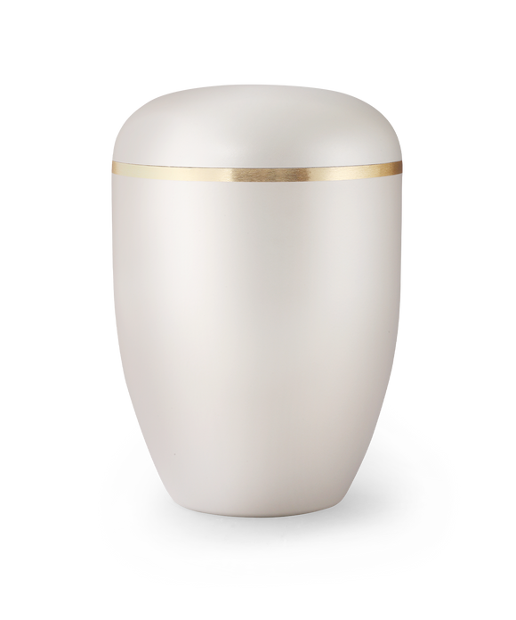 Völsing Urne Edition Xenon Goldband gebürstet