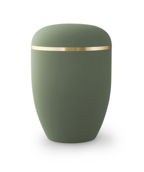 Völsing Urne Edition Xenon Goldband gebürstet