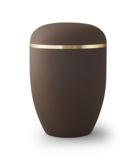 Völsing Urne Edition Xenon Goldband gebürstet - 0