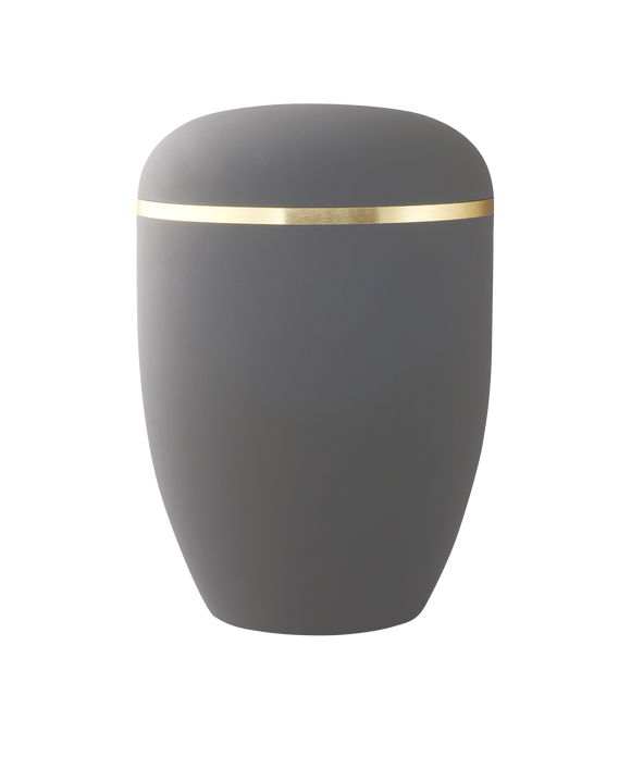 Völsing Urne Edition Xenon Goldband gebürstet