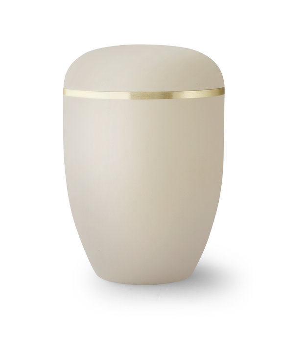 Völsing Urne Edition Xenon Goldband gebürstet