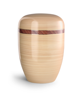 Völsing urn Edition Wood Line hand-painted - 0