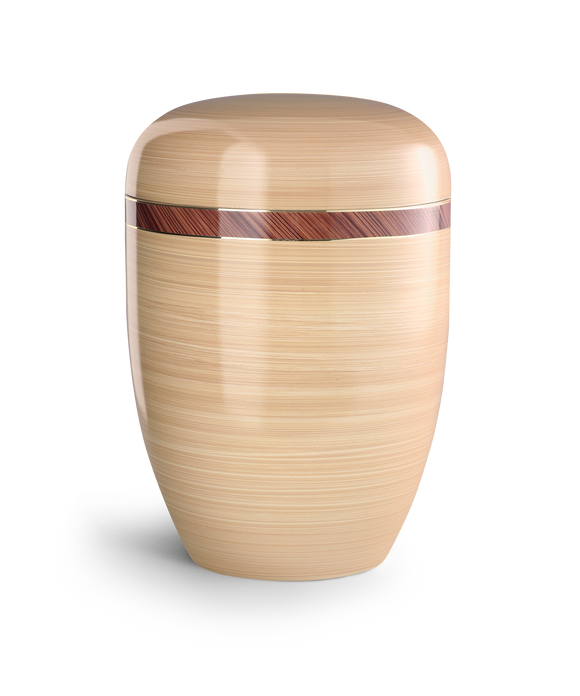 Völsing urn Edition Wood Line hand-painted