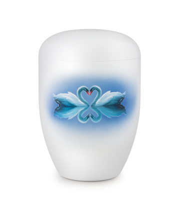 Völsing urn Premium Edition White Swan
