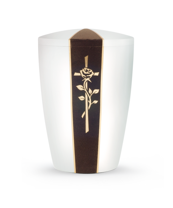 Völsing urn Premium Edition White Satin