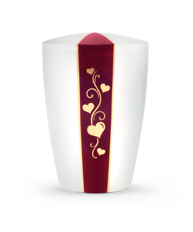 Völsing urn Premium Edition White Satin