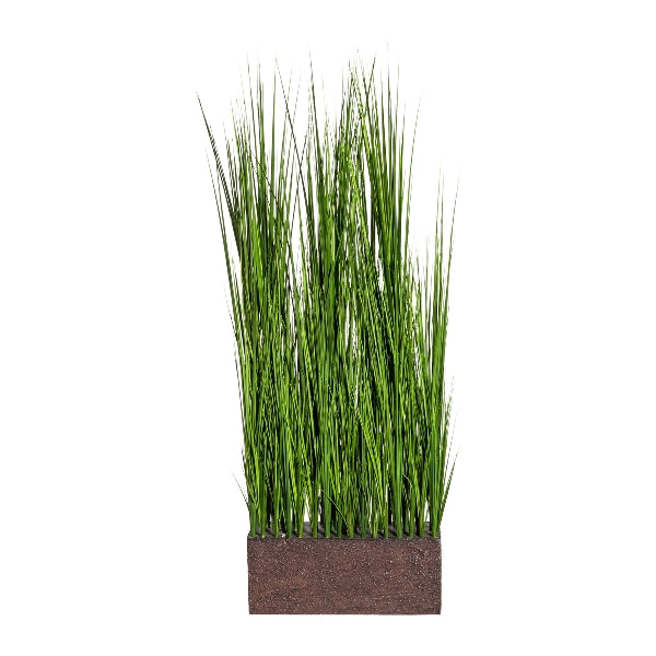Artificial grass room divider artificial plant deco