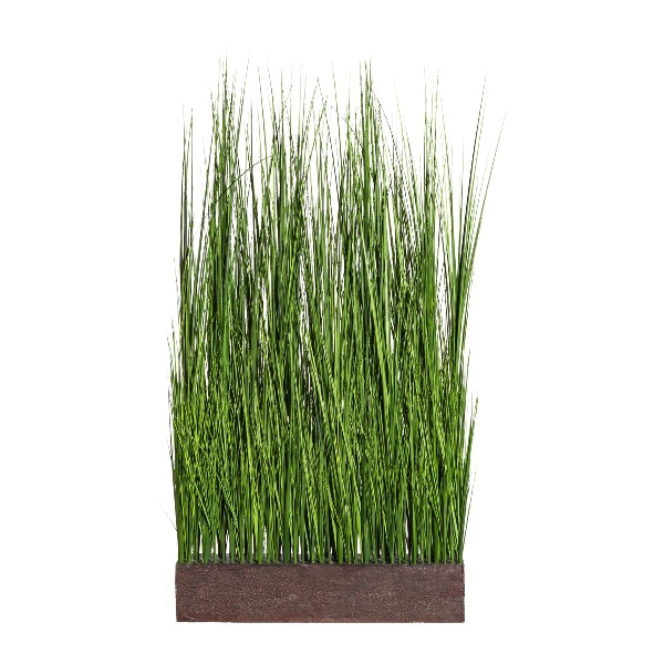 Artificial grass room divider artificial plant deco