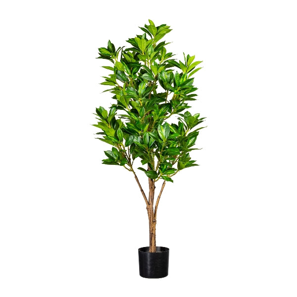 Kirschlorbeerbaum Kunstpflanze deko 120 cm