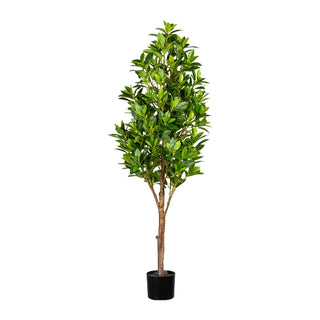 Kirschlorbeerbaum Kunstpflanze deko 120 cm