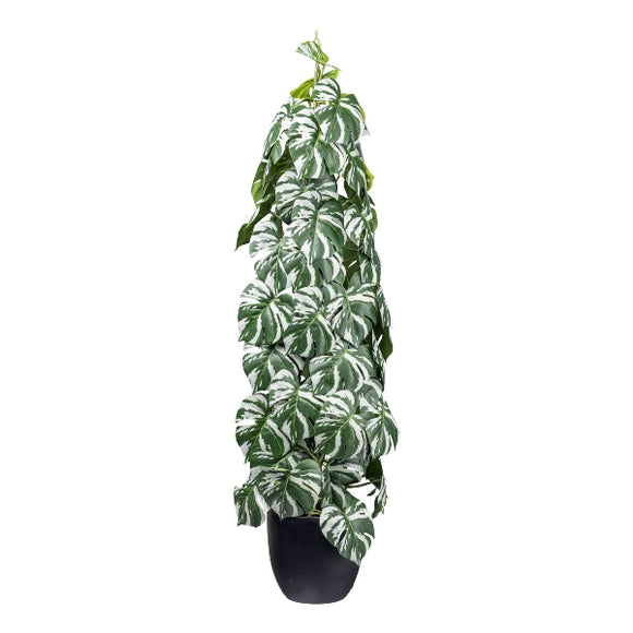 Splitphilodendron Variegata Kunstpflanze deko
