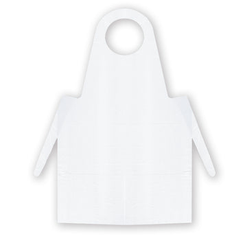 Delantal desechable Delantal de láminas