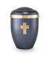 perlmutt mitternachtsblau - Kreuz