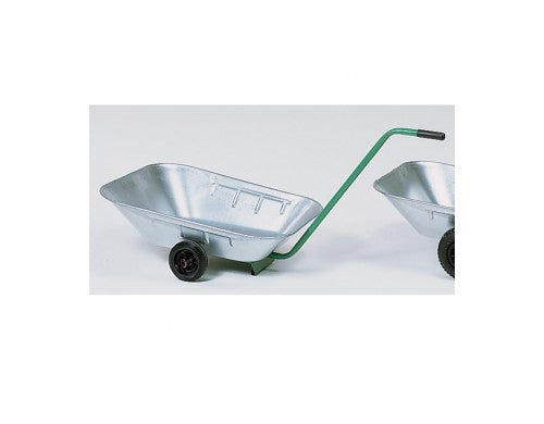 Replacement tray, 85 l, galvanized, for transport trolley