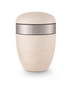 "Terra-Jura" creme/Steinoptik geschliffen/Aluminiumeffekt