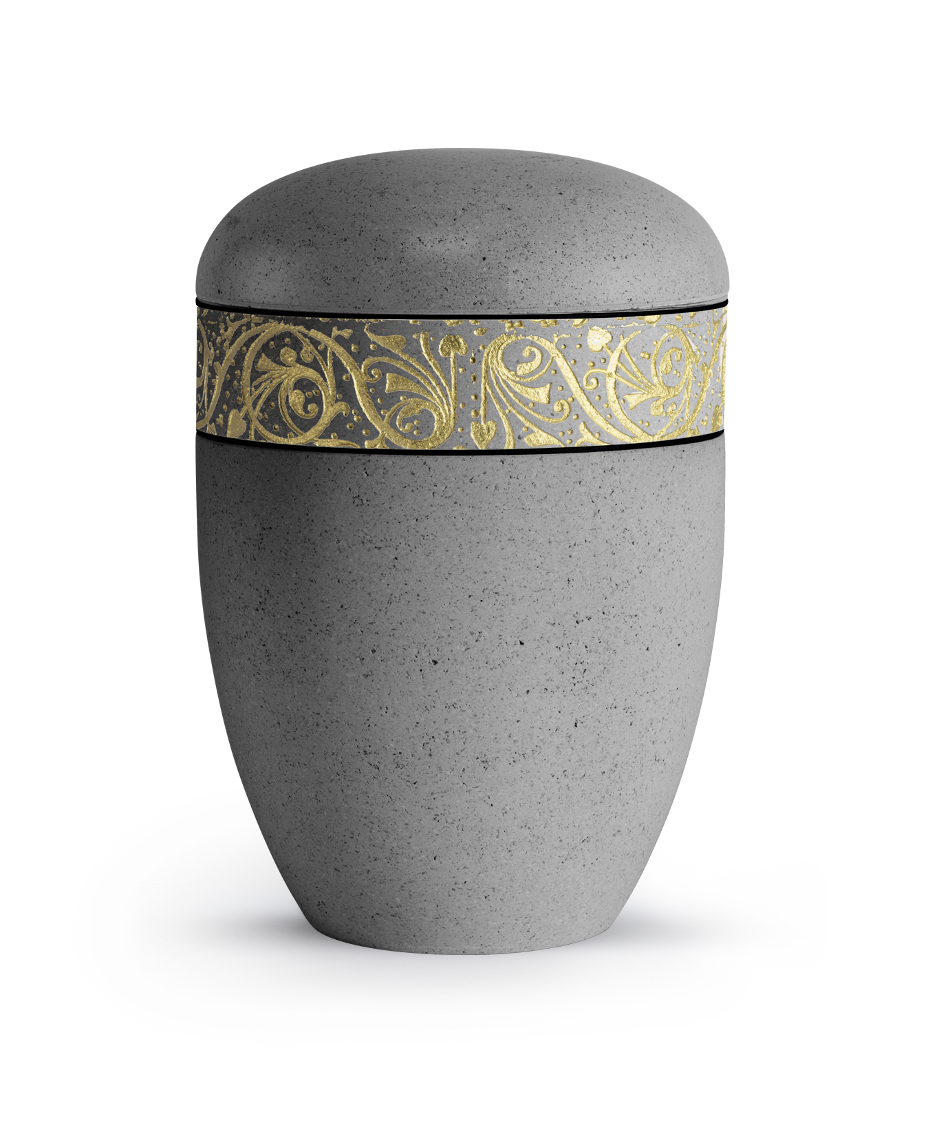 Kaufen betongrau-reliefring-gold Völsing Urne Edition Piedra