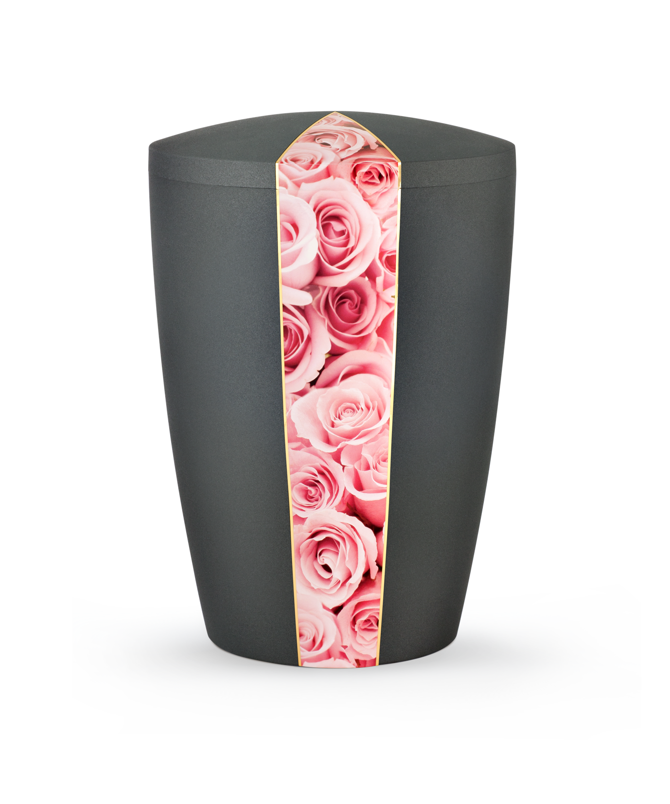 Kaufen anthrazit-rosa-rosen Völsing Urne Premium Edition Flora