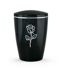 Urne- Edition Karat, Rose aus Kristallen, verschiedene Fraben