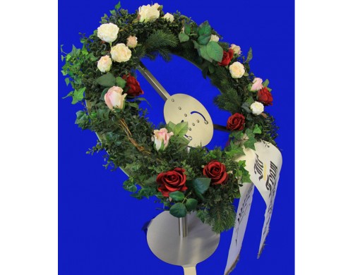 Stainless steel Vario wreath holder