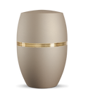 Urne - Infinity Livorno, gebürstetes Golddekor, verschiedene Farben