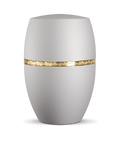 Urne - Infinity Livorno, gebürstetes Golddekor, verschiedene Farben