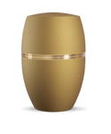 Urne - Infinity Livorno, gebürstetes Golddekor, verschiedene Farben
