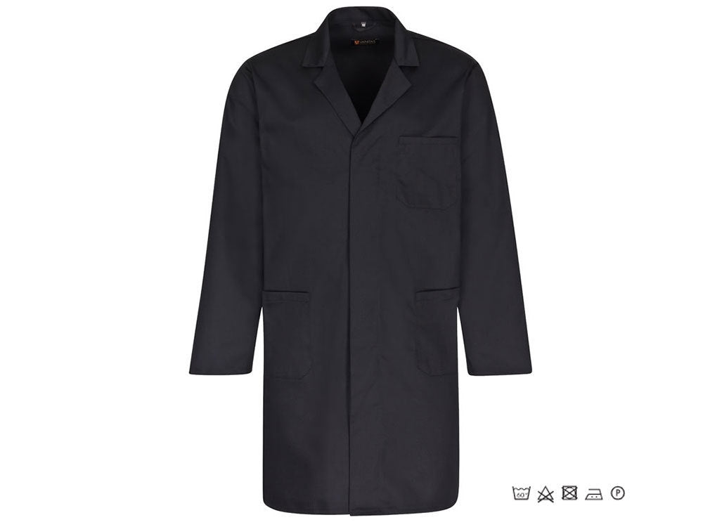 Men's work coat, black