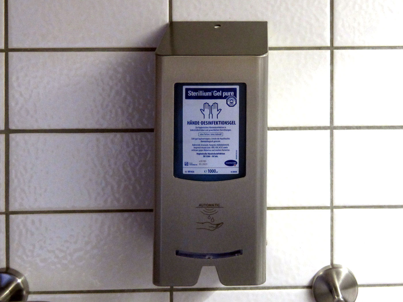 Bode CleanSafe extra dispenser touchless, flacone da 1 litro