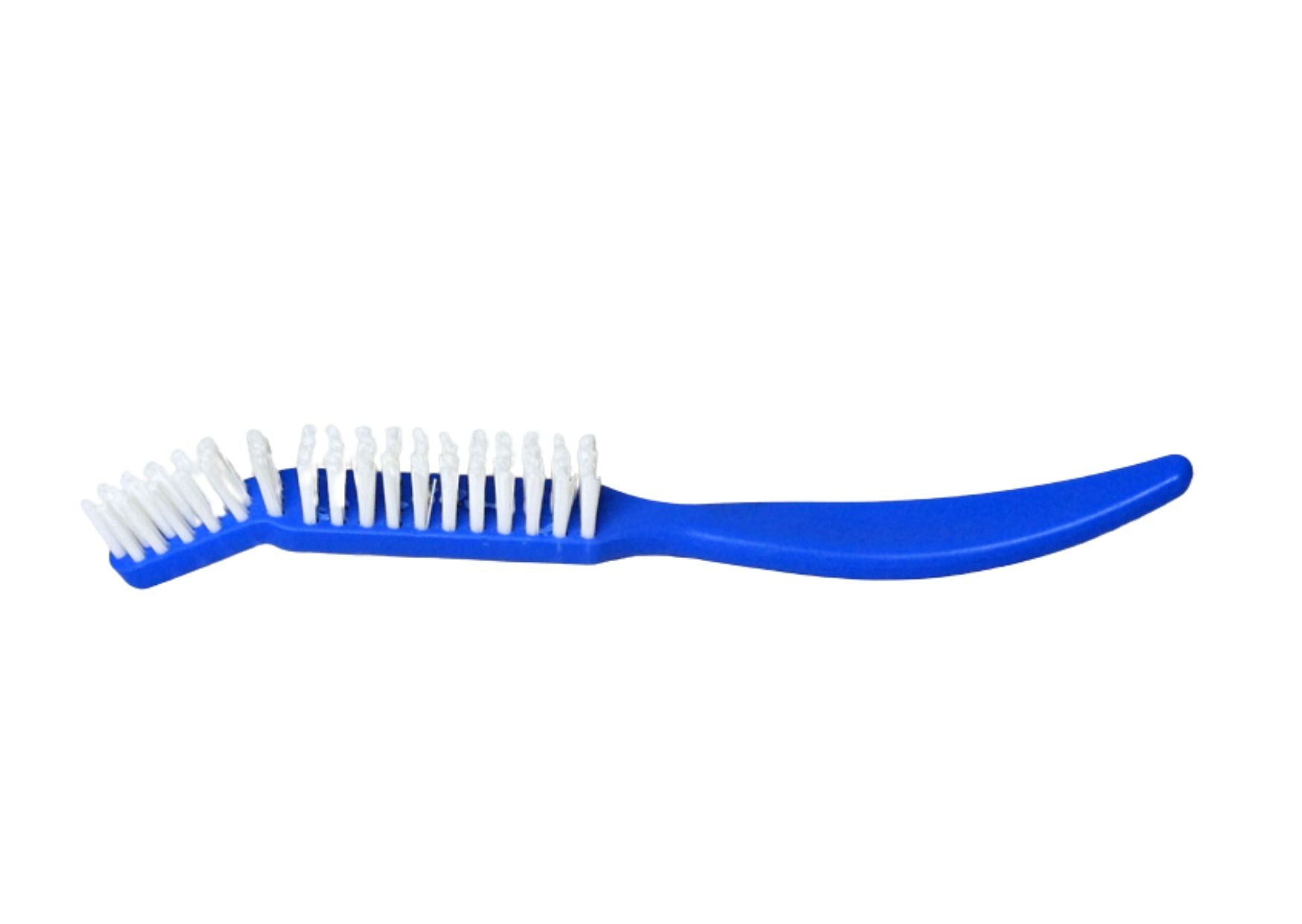 Cleaning brush, plastic, blue, 17 cm
