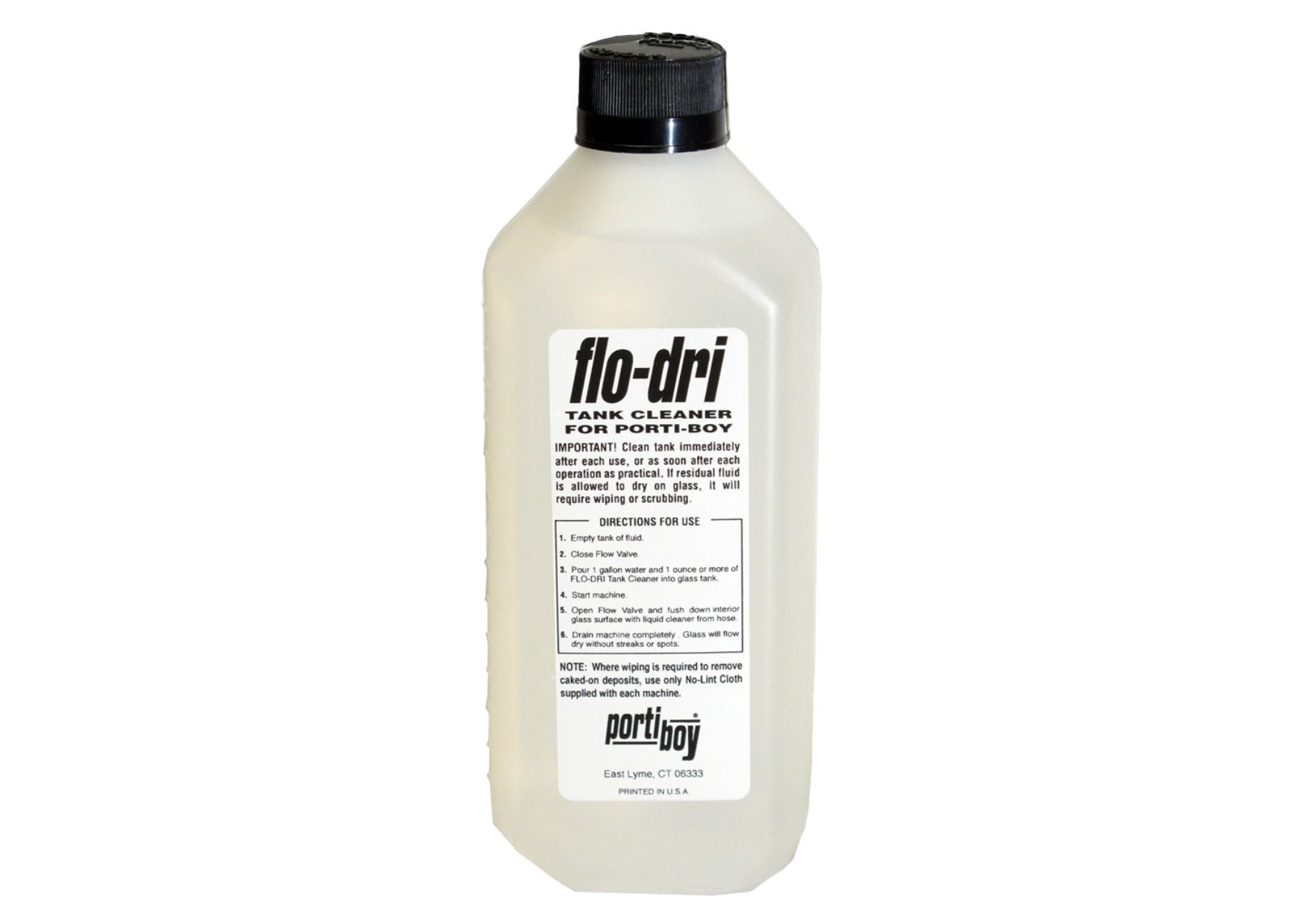 flo-dri tank and pump cleaner