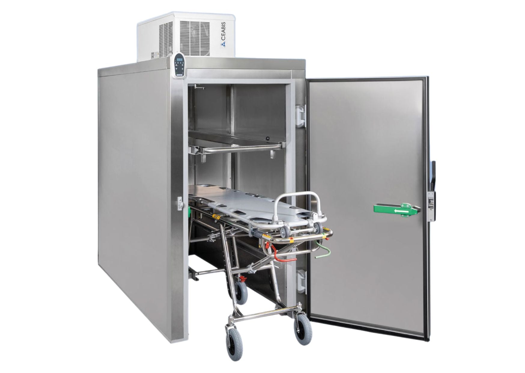 Leichenkühlzelle Frontlader für 2 Körper | Lavabis GmbH