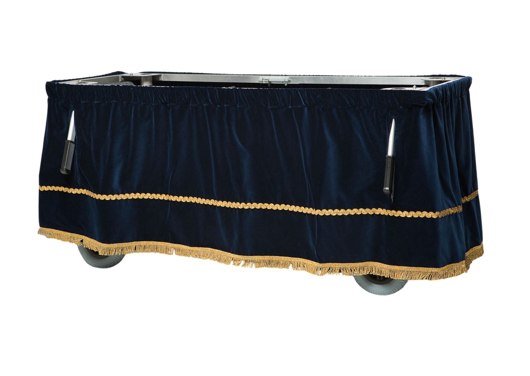 Cloak for coffin trolley