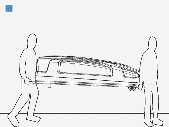 Ceabis Bergungssarg ABS schwarz