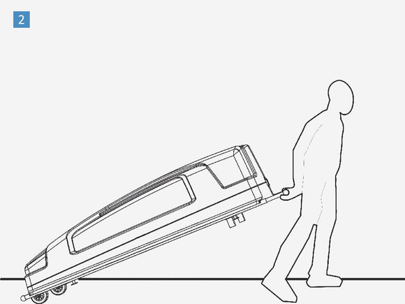 Ceabis Bergungssarg ABS silber