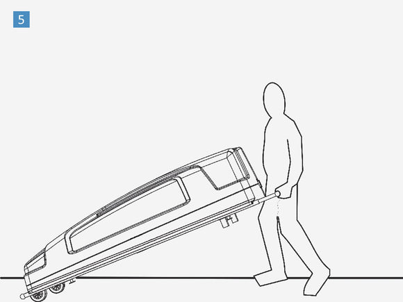 Ceabis Bergungssarg ABS silber