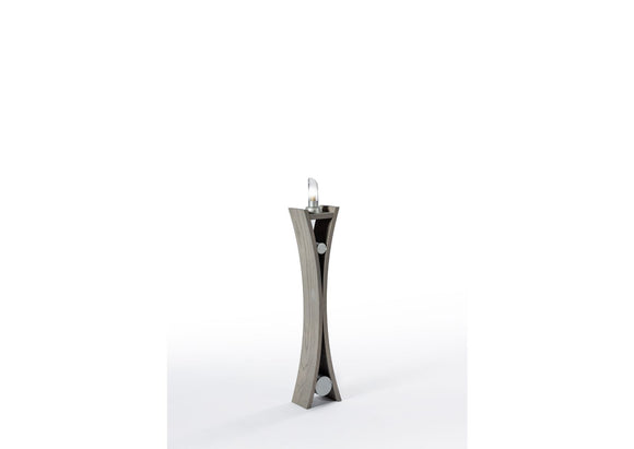 Säule mit Beleuchtung  Eschenholz