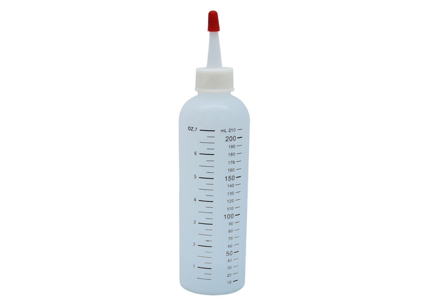 Dosing bottle with funnel attachment, 200 ml bottle